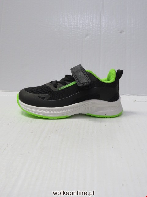 Buty Sportowe Dziecięce EB261 BLACK/GREEN 27-32