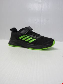 Buty Sportowe Dziecięce EC254 BLACK/GREEN 32-37