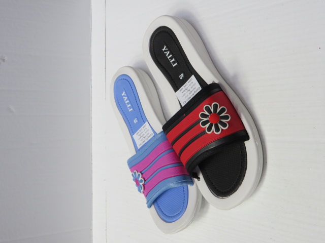 Klapki Damskie H617-6 RED/NAVY/BLUE/FUSHIA 37-41