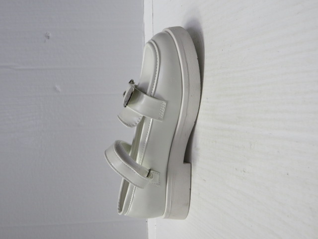 Baleriny Dziecięce DB605 WHITE 28-33 1