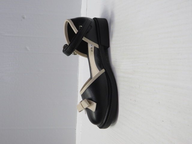 Baleriny Dziecięce DC602 BLACK 31-36 1