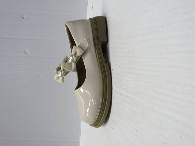 Baleriny Dziecięce DB317 BEIGE 26-30