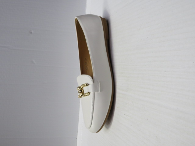 Baleriny Damskie 6-53 WHITE 36-41