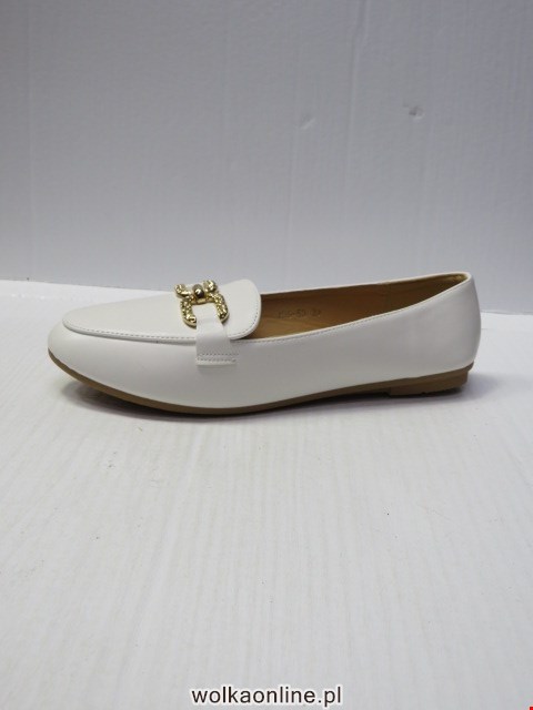 Baleriny Damskie 6-53 WHITE 36-41