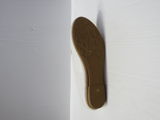 Baleriny Damskie 6-53 WHITE 36-41 2