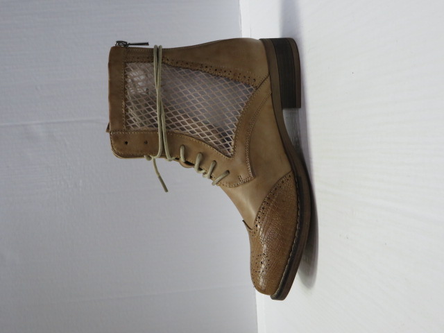 Botki damskie F6022 CAMEL 36-41 1