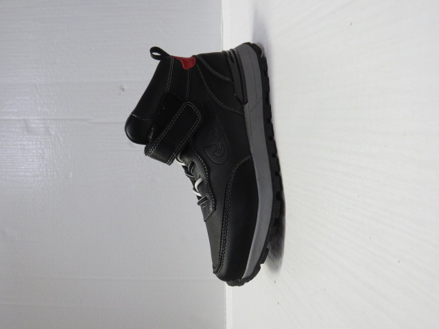 Botki Dziecięce H301A BLACK/RED 26-31