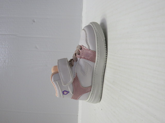 Botki Dziecięce H331A WHITE/PINK 21-26