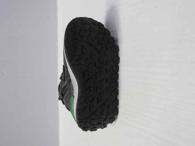 Botki Dziecięce H290A BLACK/GREEN 21-26 2
