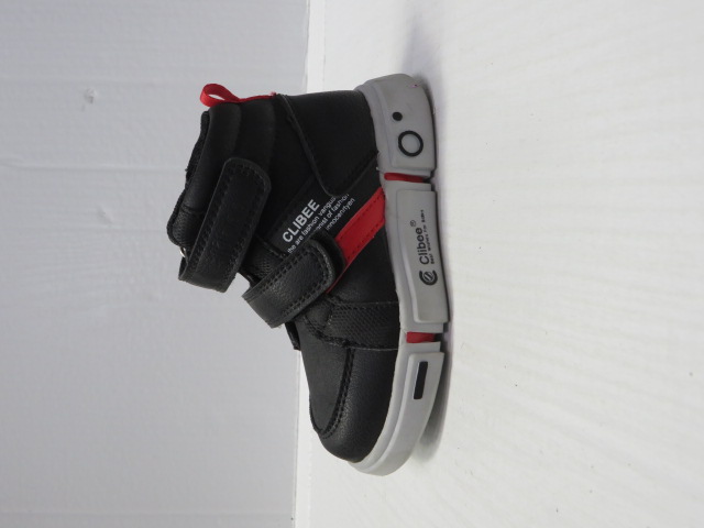 Botki Dziecięce H277A BLACK/RED 21-26