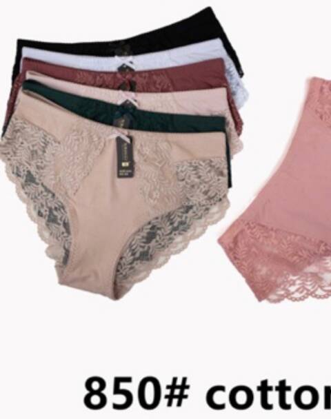 Majtki damskie 850 Mix kolor XL-3XL 1