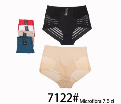 Majtki damskie 7122 Mix kolor XL-3XL 1