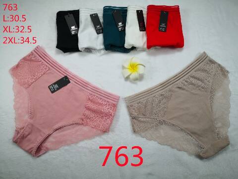 Majtki damskie 763 Mix kolor L-2XL 1