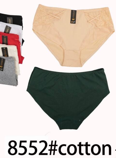 Majtki damskie 8552 Mix kolor 2XL-4XL 1