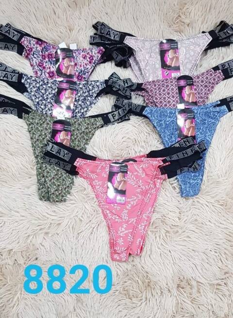 Stringi damskie 8820 Mix kolor Standard