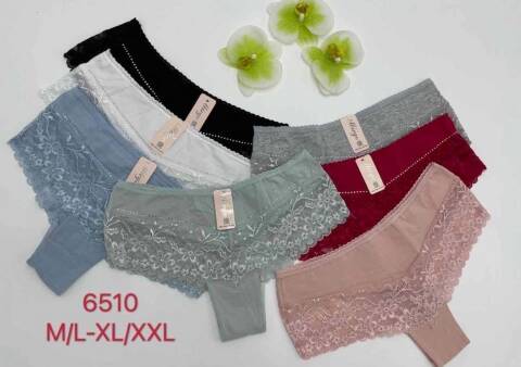 Majtki damskie 0704 Mix kolor XL-3XL 1