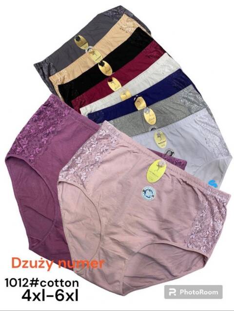 Majtki damskie 2814 Mix kolor XL-3XL