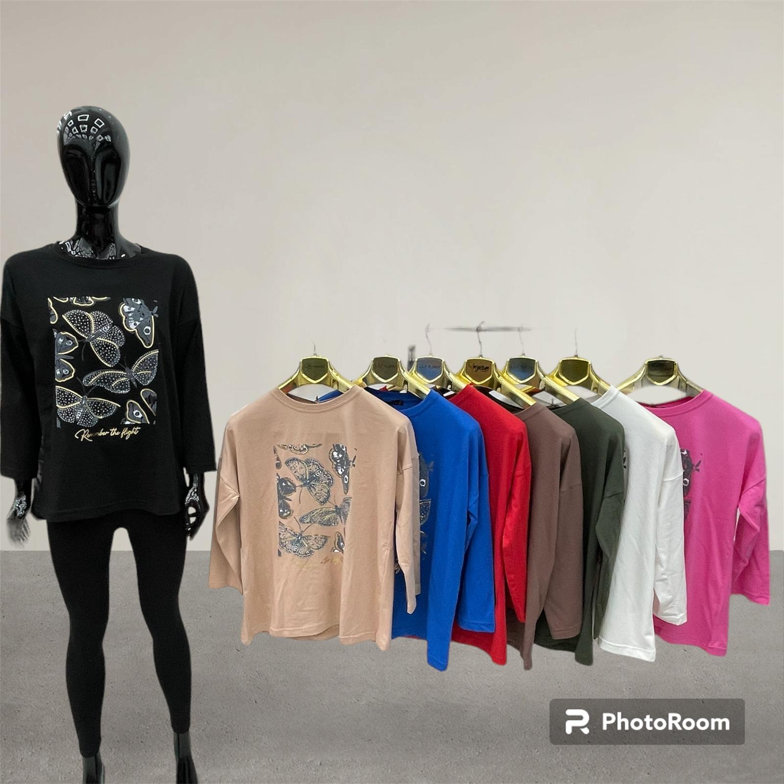 Bluzka damskie 0924 1 kolor S-XL (Towar Tureckie) 1