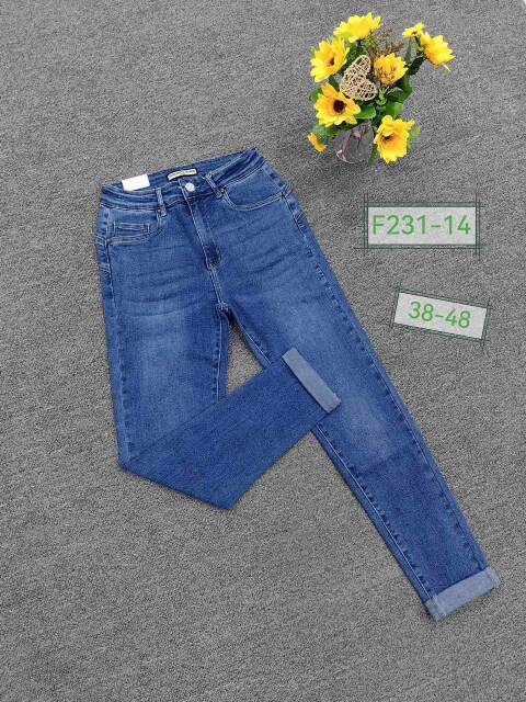 Jeansy damskie F231-14 1 kolor 38-48 1