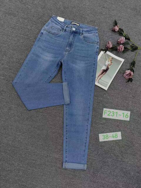 Jeansy damskie F231-16 1 kolor 38-48