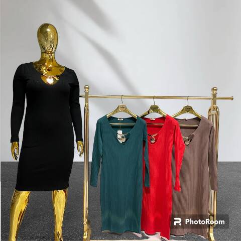 Sukienka damskie 1819 1 kolor Standard (Towar Tureckie) 1