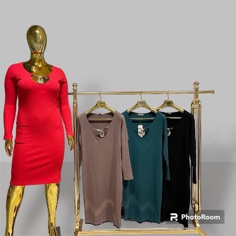 Sukienka damskie 1820 1 kolor Standard (Towar Tureckie)