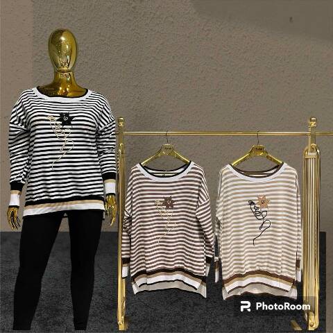 Bluzka damskie 1823 1 kolor Standard (Towar Tureckie)