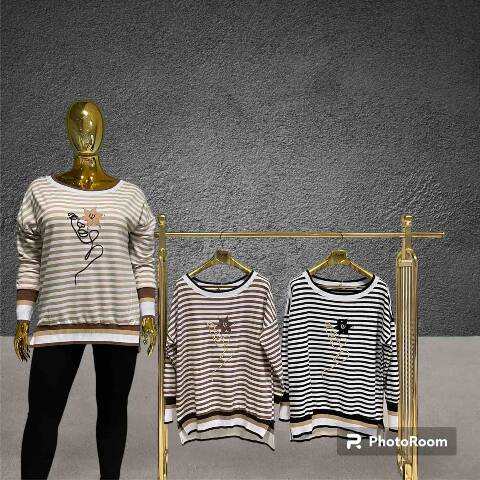 Bluzka damskie 1824 1 kolor Standard (Towar Tureckie)