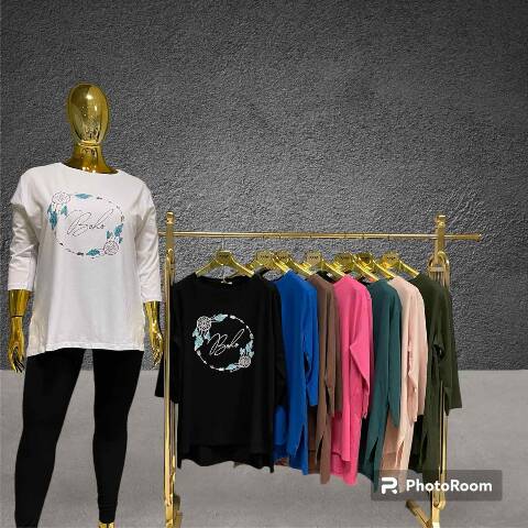 Bluzka damskie 1838 1 kolor Standard (Towar Tureckie)