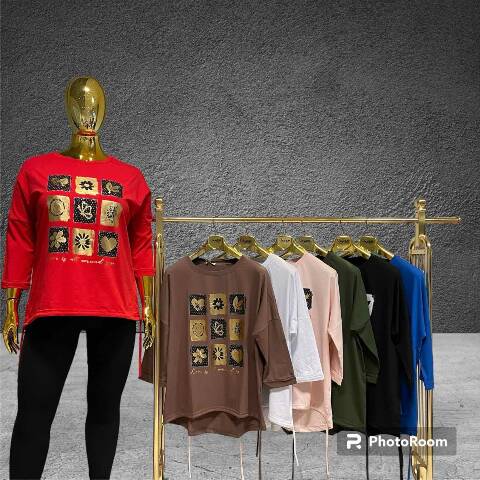 Bluzka damskie 1841 1 kolor Standard (Towar Tureckie)