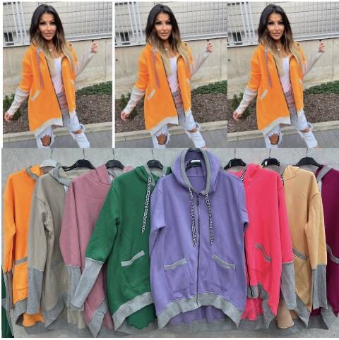 Bluza damskie 1853 Mix kolor Standard (Towar Polskie)