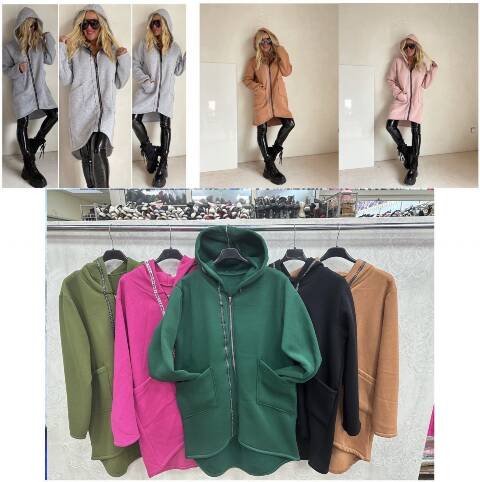 Bluza damskie 1861 Mix kolor Standard (Towar Polskie) 1