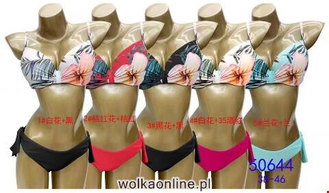Strój kąpielowy dwuczęściowy 50644 Mix kolor 38-46