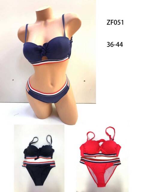 Strój kąpielowy dwuczęściowy ZF051 Mix kolor 36-44 1