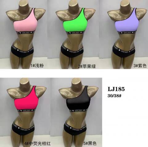 Strój kąpielowy dwuczęściowy LJ185 Mix kolor 30-38 1