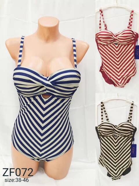 Strój kąpielowy jednoczęściowy ZF072 Mix kolor 38-46 1