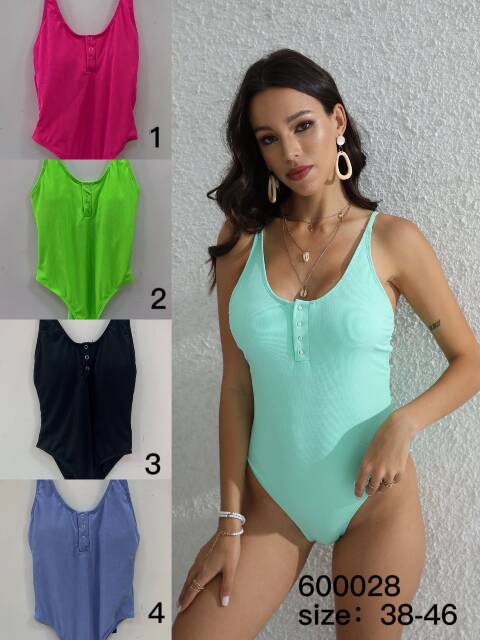 Strój kąpielowy jednoczęściowy 600028 Mix kolor 38-46 1