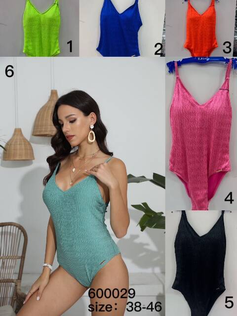 Strój kąpielowy jednoczęściowy 600029 Mix kolor 38-46 1