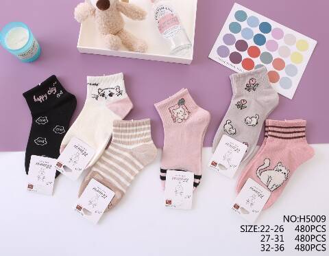 Skarpety dziecięce H5009 Mix kolor 22-36 1