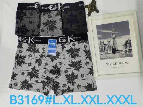 Bokserki męskie B3169 Mix kolor L-3XL