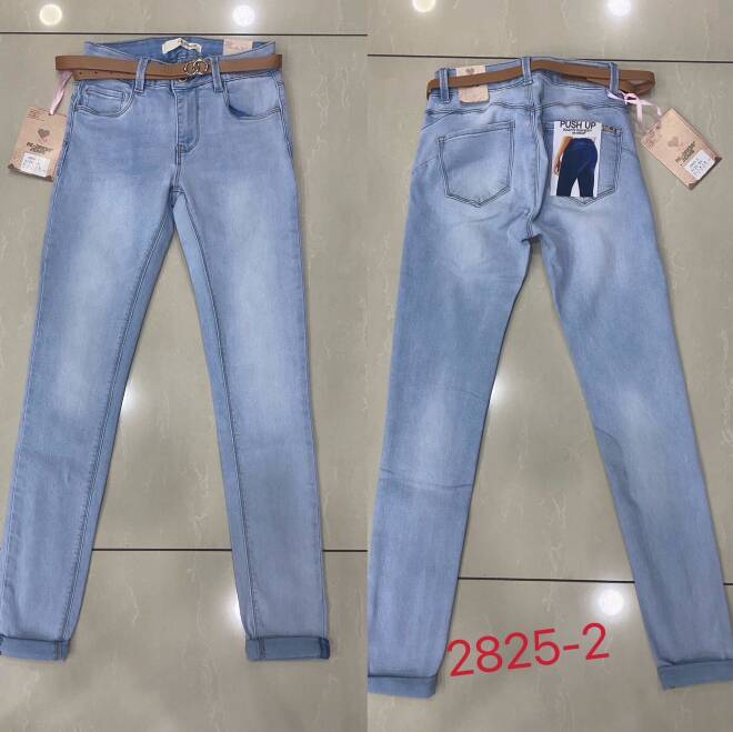 Jeansy damskie 2825-2 1 kolor  34-42 1