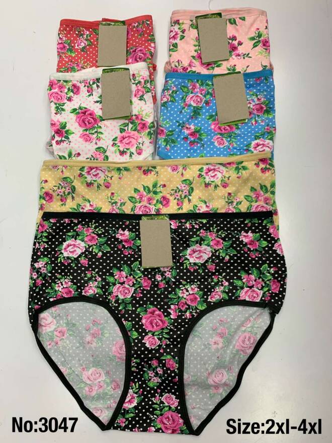 Majtki damskie 3047 Mix KOLOR  2XL-4XL 1