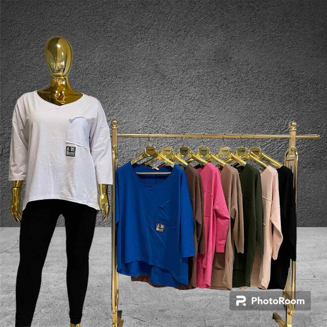 Bluzka damskie 3308 1 Kolor  Standard (Towar Tureckie)