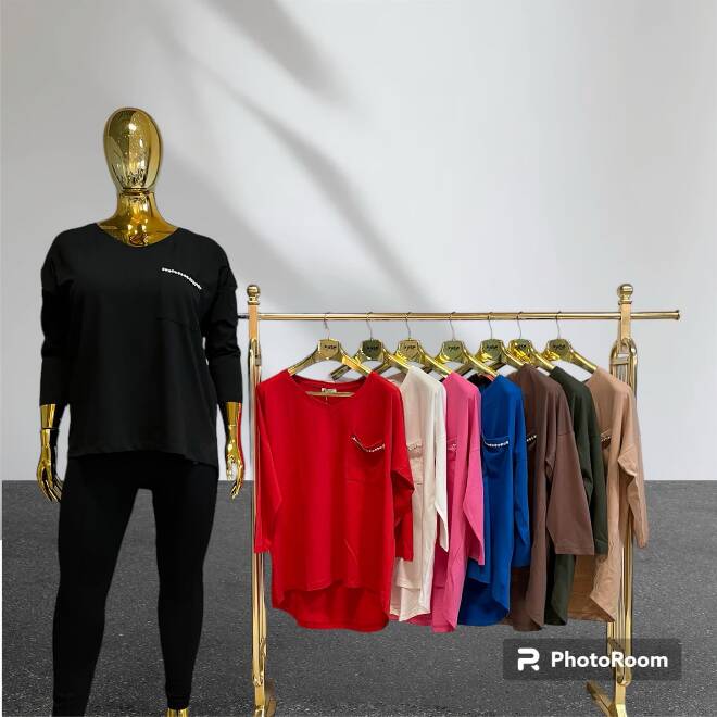 Bluzka damskie 3311 1 Kolor  Standard (Towar Tureckie)