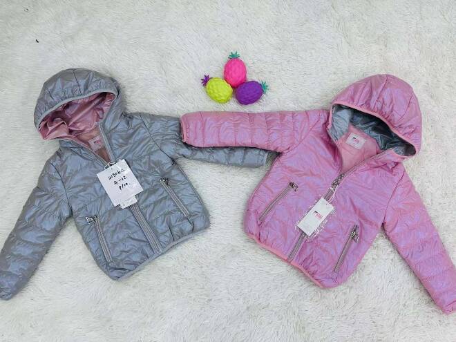 Kurtka dziewczęca 3354 Mix KOLOR  4-12 1