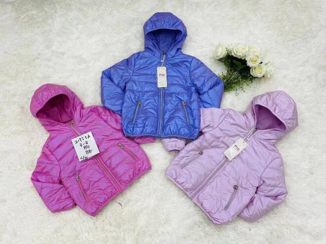 Kurtka dziewczęca 3358 Mix KOLOR  3-8 1