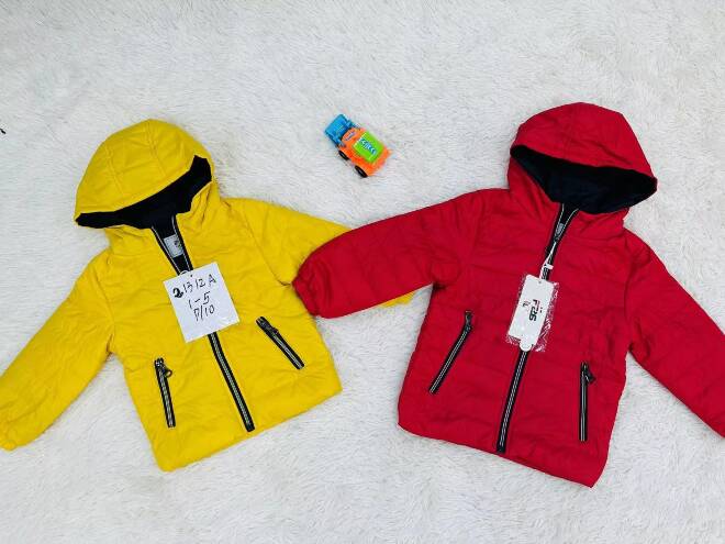 Kurtka dziewczęca 3364 Mix KOLOR  1-5