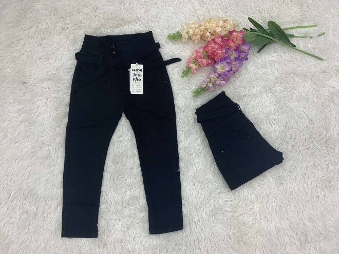 Jeansy dziewczęce 3405 1 kolor  8-16