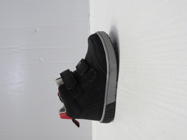 Botki Dziecięce P559 BLACK/RED 21-26