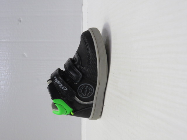 Botki Dziecięce P558 BLACK/GREEN 20-25